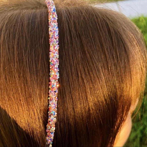 2 Glitter Headbands (Colors of your choice!) - Picture 2 of 4
